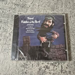 Fiddler on the Roof [Original London Cast] by Chaim Topol (CD, Oct-1990) NEW
